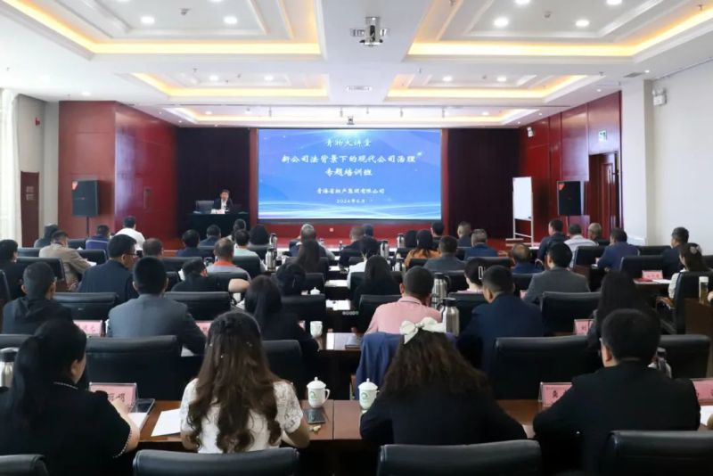 省物產(chǎn)集團舉辦&ldquo;新《公司法》背景下的現(xiàn)代公司治理&rdquo;專題培訓班